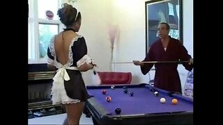 Cur mare Negru Menajera Ayana Înger să fie Pompat și Cremă de Cur mare Negru Menajera Ayana Înger să fie Pompat și Cremă de